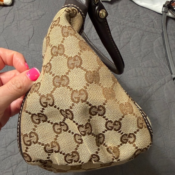 Gucci D - Ring shoulder monogram canvas bag - Picture 4 of 9
